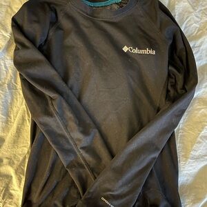 Boys Columbia Omniheat Black T-Shirt - XS